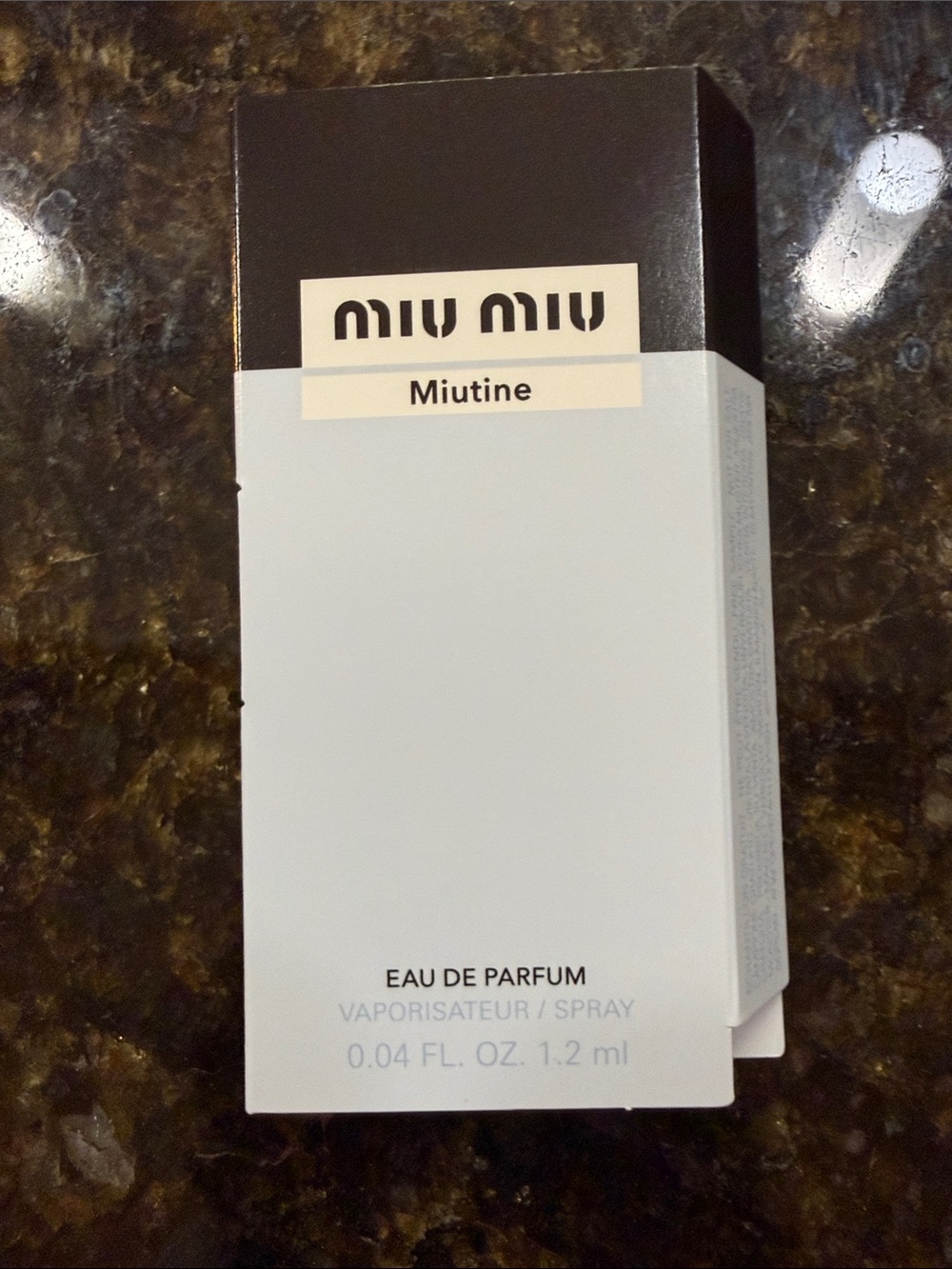 Miu Miu Miutine .04fl oz New